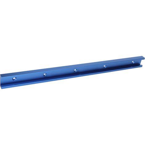 Gabarit de rail en T en aluminium pour table de défonceuse (800 mm) (1/5)
