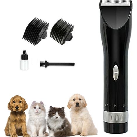 TRADE SHOP - Tosatrice Senza Fili Cani Gatti Rasoio Elettrico Tosatore Ricaricabile Q-t180 - (1/5)