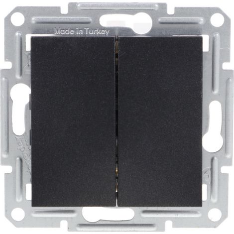 Asfora Doppeltreppenverbinder ohne Rahmen anthrazit EPH0600171