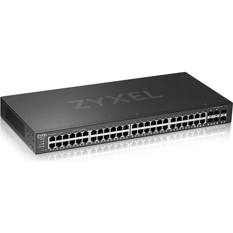 Zyxel GS2220-50-EU0101F commutateur réseau Géré L2 Gigabit Ethernet (10/100/1000) Noir (1/4)
