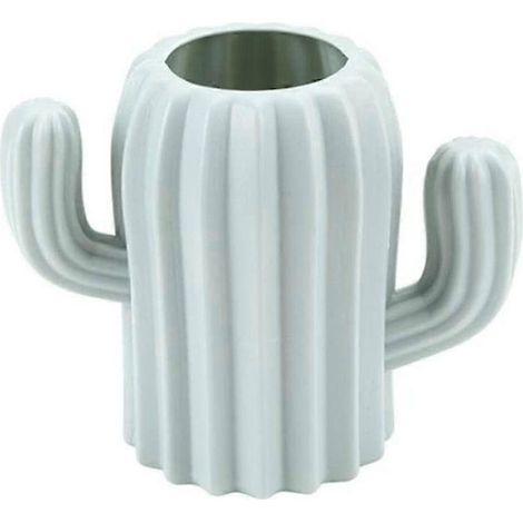 Penna titolare cactus cartone animato, piatto pennello, vernice organizzatore scrivania (1/5)