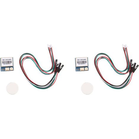 2 módulos GPS BN-220 con Flash HMC5883, brújula Glonass Beidou + antena activa, módulo GPS con antena integrada. (1/2)