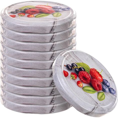 KADAX Jar Caps Lids Fi82 Jar Caps Cap Conserves 10x (1/5)