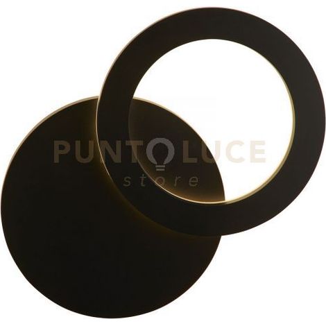 Lampada da parete esterna a LED Hyde, nera