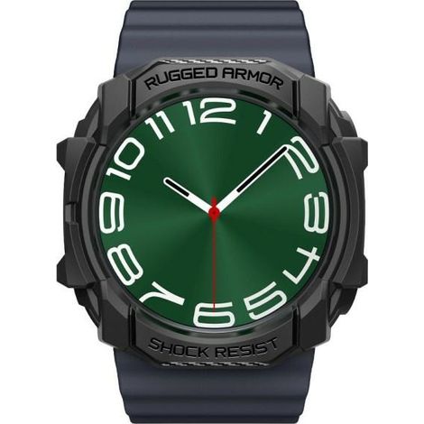 Spigen Rugged Armor Samsung Watch Ultra47mm negro/negro mate ACS08426 (1/5)