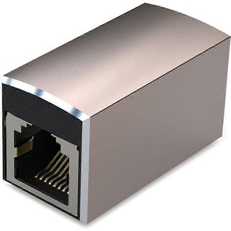 Adaptateur RJ45 mâle-femelle pour extension Internet et amélioration du réseau (1/4)