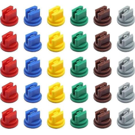 Spray Nozzle Tip Assorted Set, Spraying Spray Nozzles 110 Degree Flat Fan Shape High Pressure Fan-sh (1/5)