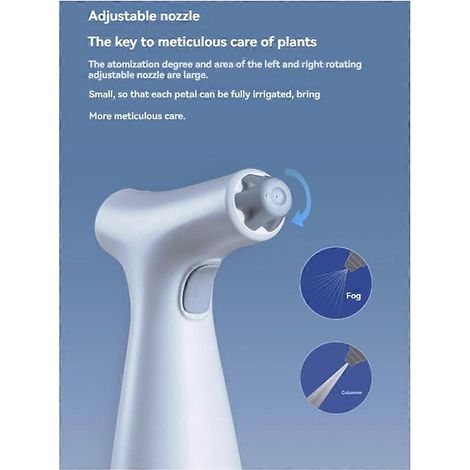 Tragbare elektrische Gießkanne, USB-Typ-C-aufladbar, 550 ml