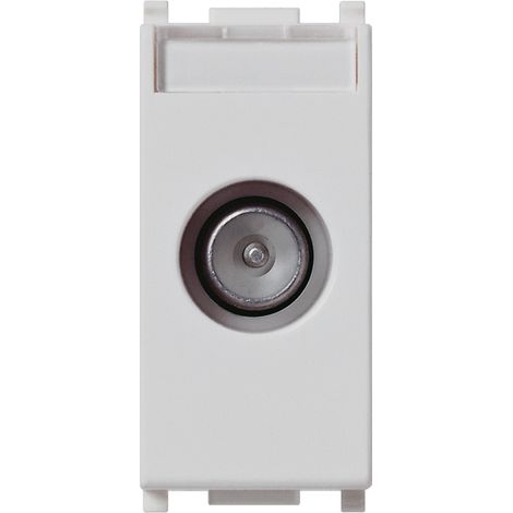 VIMAR - 14300.10.SL Presa TV-RD-SAT passante Silver