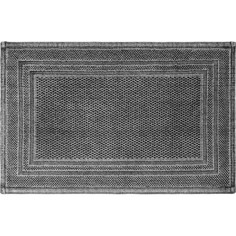 Tapis de bain Coton FLAIR 50x80cm Gris antharcite Elements by Spirella