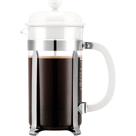 CAFETIÈRE À PISTON 8 TASSES BLANC & INOX - CAFFETTIERA BODUM 1263159