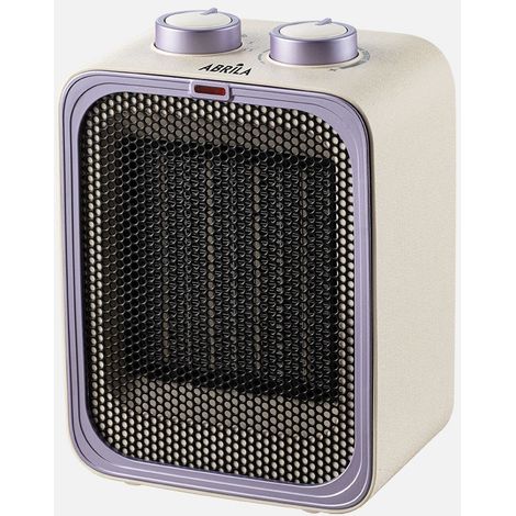 Ventilo-chauffeur céramique JAYA 2000W Beige/Violet Régulable