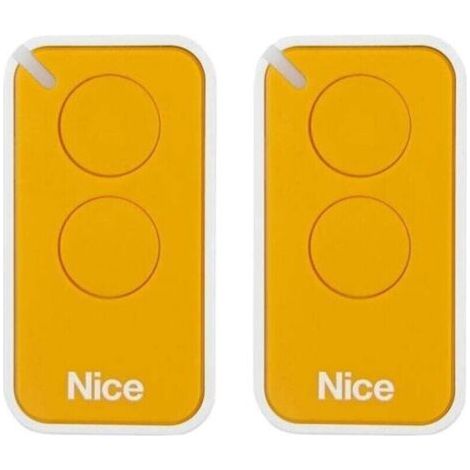 BARKBUSTERS Nice Émetteur Era Inti, 2 Canaux 2pcs Jaune