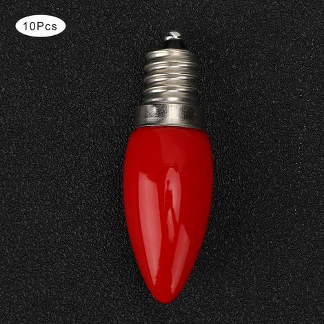 Lot de 10 mini ampoules LED E12 1,5 W AC 230 V pour éclairage domestique, de meubles et d'hôtels (1/5)