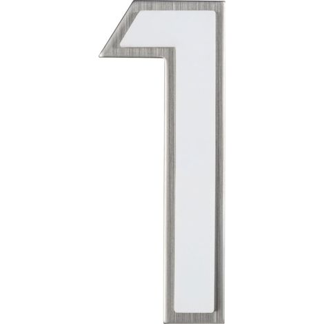 Alpertec Hausnummer 1 Nachtleuchtend  Hausnummern Hausnummerschild