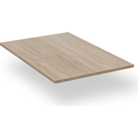 Blumfeldt Bearsdon tablero de mesa 120 x 80 cm para cocina y comedor  Madera contrachapada robusta