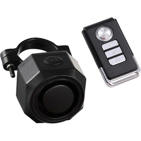 Alarma antirrobo para motocicletas/bicicletas eléctricas, sin necesidad de cableado doméstico, con detección de vibración (SF32R+03C) (1/4)
