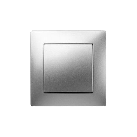 PULSANTE 10A 250V ALLUMINIO 9210