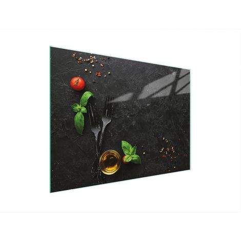 Glasschneidebrett 30x22 Schiefer (1/5)
