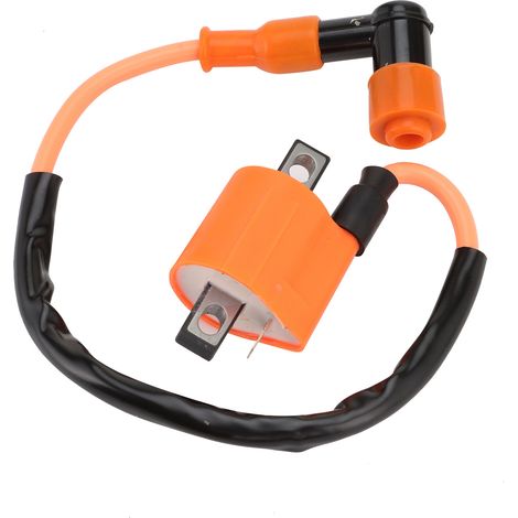 High-performance ignition coil, compatible with motorcycles, quads, off-road vehicles and beach buggies of engine sizes CG125, CG150, CG200 and CG250.