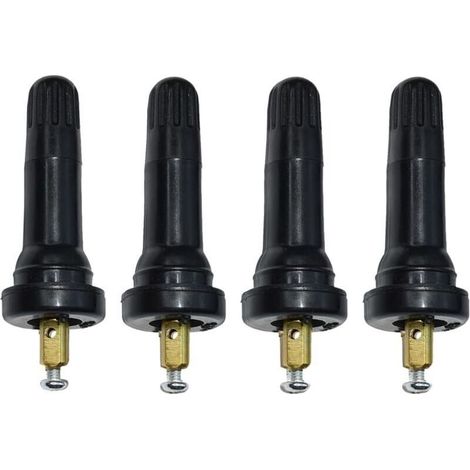 Vástago de Ventil del sensor de presión de neumáticos TPMS de 4 piezas , sistema de monitoreo de presión de neumáticos de Ventil TPMS, sensor del sistema de monitoreo de presión de neumáticos (co (1/3)