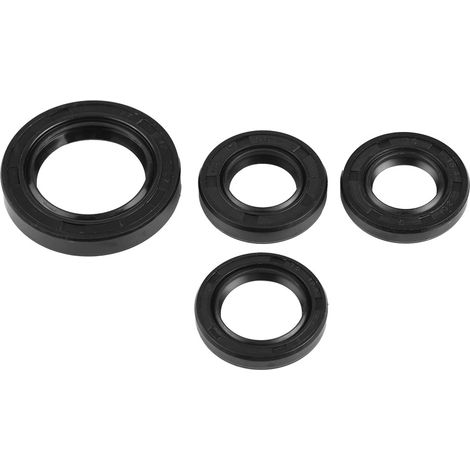 GARRYFIZH Joint d'huile noir d'origine, étanche à la poussière, pour carter moteur, référence 038954823, résistant à l'usure, pour scooters GY6 50cc 139 QMB