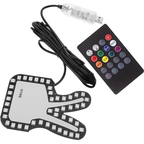 Lumière de Signalisation Arrière pour Voiture Contrôle Manuel (1/5)
