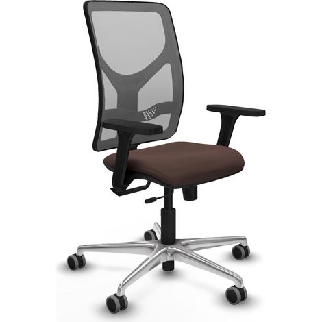Chaise de bureau piqueras y crespo Motilla noir ergonomique confortable (1/2)