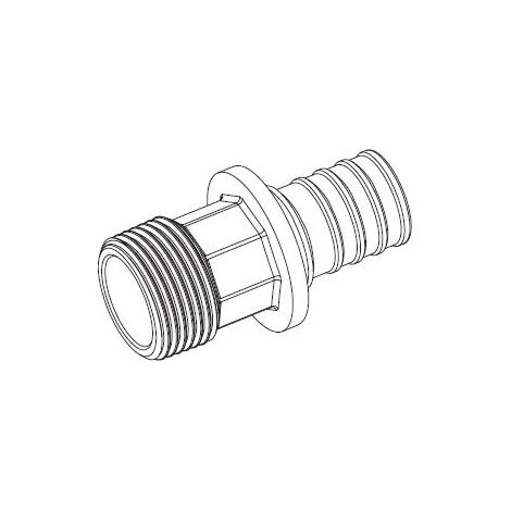 Raccordo rehau rx facile installazione resistente alla corrosione (1/2)