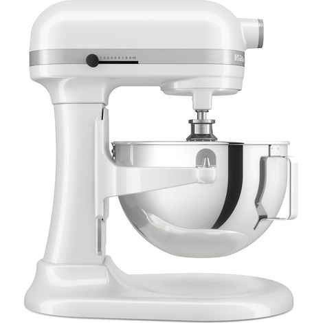 Batidora KitchenAid de alta resistencia 5KSM55SXX 5.2L KitchenAid Color: Blanco brillante (1/5)