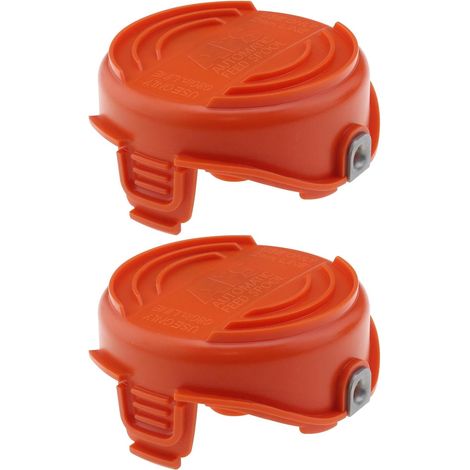 2 tappi per bobina di filo per decespugliatore compatibili con Black & Decker GL7033 GL8033 GL9035 GL315 GL350 GL651S BGL652 90583594 (1/5)