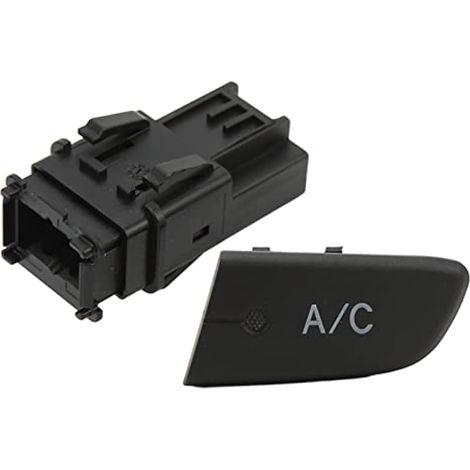 Bouton-poussoir de climatisation avec capuchon 6554KX, remplacement pour climatiseur de voiture C1 2005-2014 (1/5)