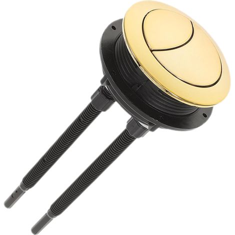 Bouton de Chasse D’eau Double Poussoir Rond 48mm pour Réservoir (1/5)