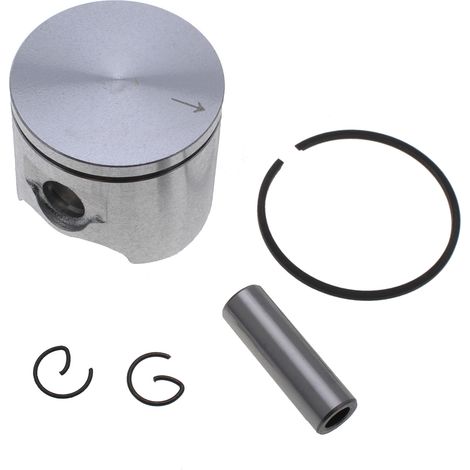 Jardiaffaires – Piston complet 42mm pour tronçonneuse Husqvarna 345/346 – Livré avec segment, axe et clips – Remplace références 544093002, 503907371 (1/3)