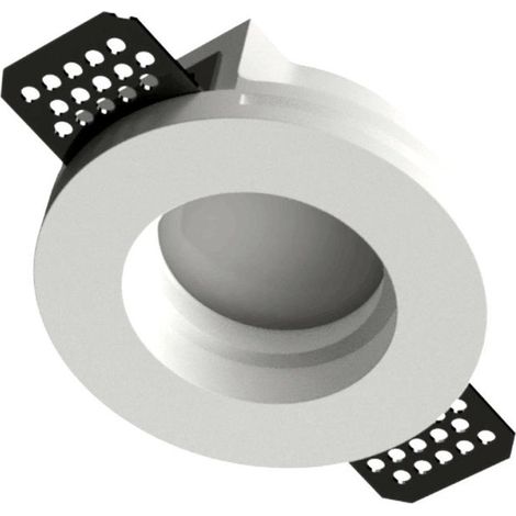 Faretto incasso gesso lampadari bartalini pilut 015 gu10 led scomparsa