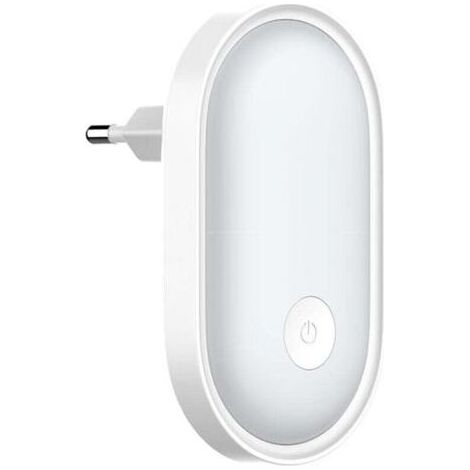 Veilleuse LED Prise Electrique avec Commande Tactile, Lampe Nuit avec Capteur de Crépuscule et Luminosité Réglable, Veilleuse Enfants pour Chambre de Bébé, Escalier,,Chambre,Couloir, Cuisine(Blanc Cha (1/5)