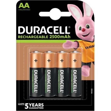 Batterie Ricaricabili Stilo Aa 2500Mah Conf. 4Pz