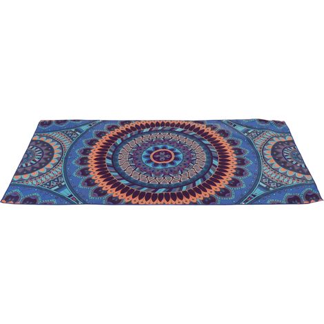 Toalla de playa de microfibra tipo B: grande y absorbente, ideal para viajes, yoga y acampada. (1/5)