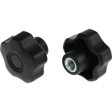 Bouton de serrage RS PRO M8 x 12mm ( Prix pour Paquet de 10 ) (1/2)