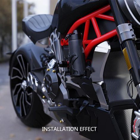 Porte-bidon vélo en aluminium léger, support de gourde robuste pour VTT, vélo de route et randonnée. (1/5)