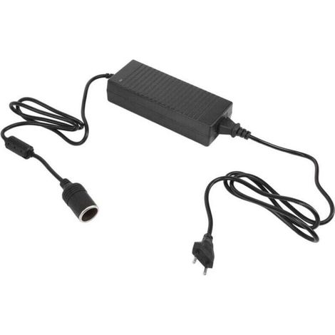 Convertisseur D'Alimentation de Voiture 12V 15A 160W 220V à Adaptateur Maison Allume-Cigare Prise EuropéEnnne (1/4)
