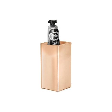 Verre A Poser Quattro Or Rose Brosse Robinetterie DOMINO - CRISTINA ONDYNA QU74534P