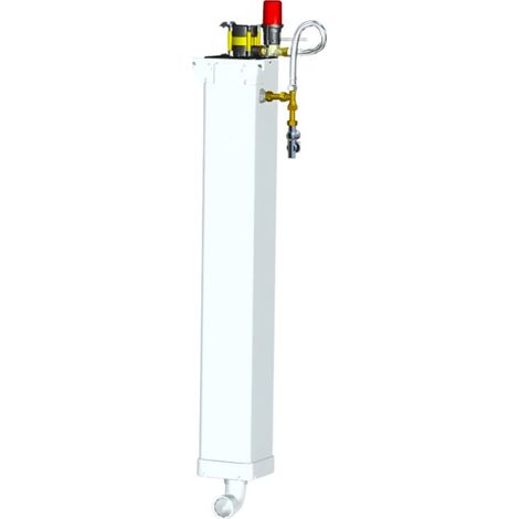 TUBCHASS 6 L cassetta pneumatica compatta, silenziosa e da incasso per WC a parete o a libera installazione (1/3)