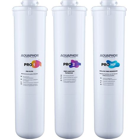 Ensemble de cartouches filtrantes Aquaphor Eco Pro