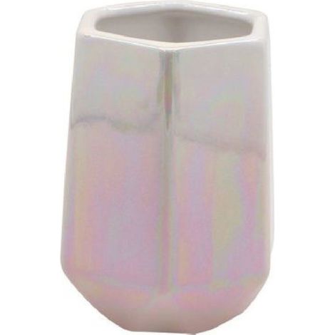 Gobelet Hexagonal Pour Brosse à Dents Effet Visuel Accessoires De Salle De Bain 79940 (1/2)
