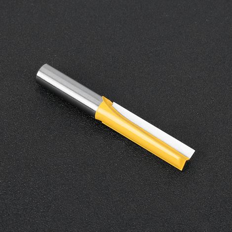 Fraise droite pour le travail du bois, outil de fraisage pour le travail du bois 12 x 1/2 x 50 (1/5)