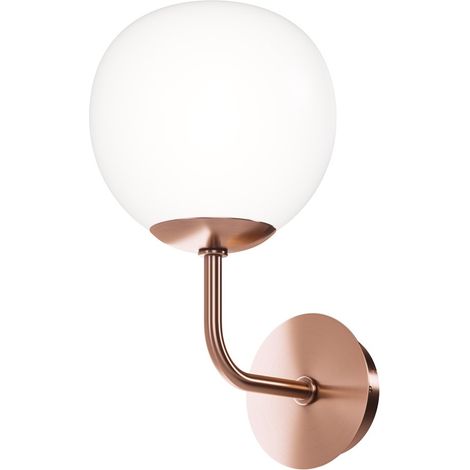 Applique Contemporanea Erich Struttura In Metallo Oro Rosa 1 Luce (1/4)