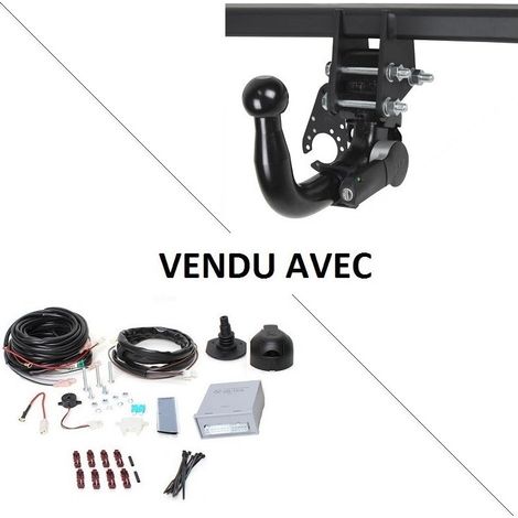 Attelage Jeep Avenger (12/22-) RDSOV + faisceau universel 7 broches + boitier électronique