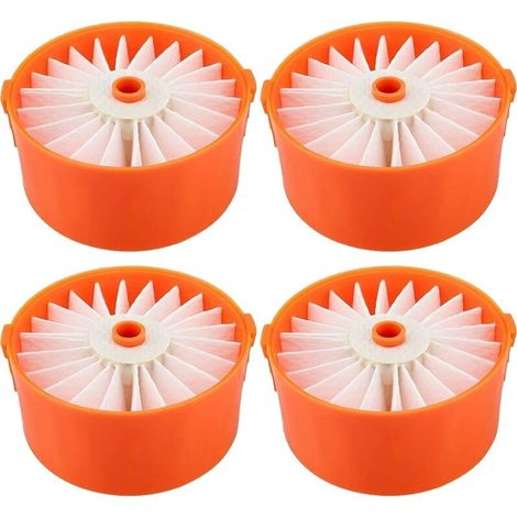 Lot de 4 filtres de rechange pour aspirateur Black + Decker BSV2020G sans fil et accessoires (1/5)