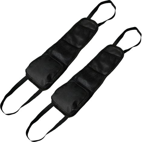 2 seitliche Kindersitz-Organizer, faltbar, wasserdicht, 42 x 14 cm